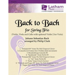 Back to Bach -Johann Sebastian Bach / Arr.Philip Clark