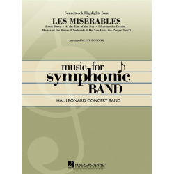 Soundtrack Highlights from Les Misérables -Alain Boublil & Claude-Michel Schönberg / Arr.Jay Bocook