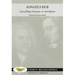Sonate F-Dur -Georg Philipp Telemann / Arr.Rob Balfoort