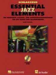 Essential Jazz Elements (D) - Schlagzeug - Buch + 2 Playalong-CD's -Mike Steinel
