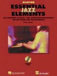 Essential Jazz Elements (D) - Klavier - Buch + 2 Playalong-CD's -Mike Steinel
