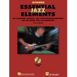 Essential Jazz Elements (D) - Gitarre - Buch + 2 Playalong-CD's -Mike Steinel