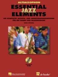 Essential Jazz Elements (D) - Altsaxophon - Buch + 2 Playalong-CD's -Mike Steinel