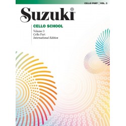 Suzuki Cello School, Volume 3 (Revised) -Shinichi Suzuki