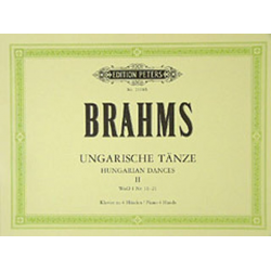 Ungarische Tänze 2 - Klavier 4händig -Johannes Brahms