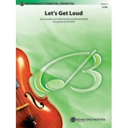 Lets Get Loud (full orchestra) -Gloria Estefan / Arr.Victor López