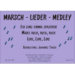 Marsch-Lieder-Medley -Johannes Thaler
