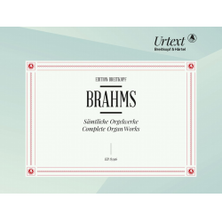 Sämtliche Orgelwerke -Johannes Brahms