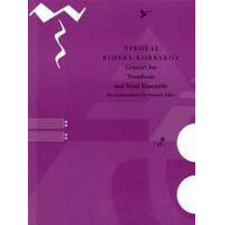 Concert for Trombone and Wind Ensemble (Partitur und Stimmenset) -Nicolaj / Nicolai / Nikolay Rimskij-Korsakov / Arr.Samuel Adler