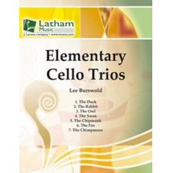 Elementary Cello Trios -Burswold
