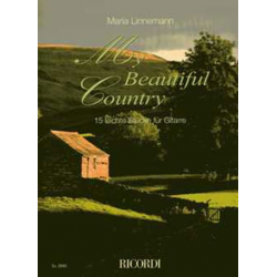 My Beautiful Country - 15 leichte Stücke für Gitarre -Maria Linnemann