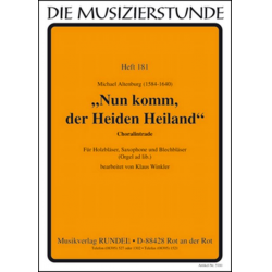 Nun komm, der Heiden Heiland Choralintrade -Michael Altenburg / Arr.Klaus Winkler