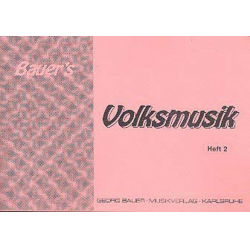 Bauer's Volksmusik Heft 2 - 35 Tuba in Bb