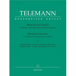 Methodische Sonaten Band 2 : -Georg Philipp Telemann
