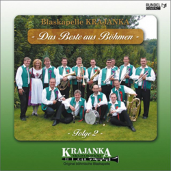 CD "Das Beste aus Böhmen - Folge 2" -Blaskapelle Krajanka / Arr.Ltg.: Vaclav Hlavacek