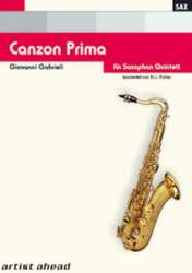 Canzon Prima aus Canzone e Sonate (1615) -Giovanni Gabrieli / Arr.Hans-Jörg Fischer