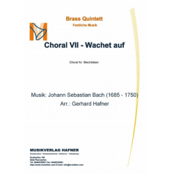 Choral VII - Wachet auf -Johann Sebastian Bach / Arr.Gerhard Hafner