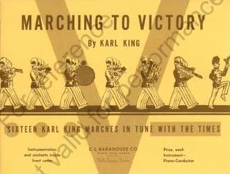 Marching to Victory - 08 1st Bb Clarinet -Karl Lawrence King