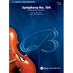 Symphony No 104 (s/o) -Franz Joseph Haydn / Arr.Janet Farrar-Royce