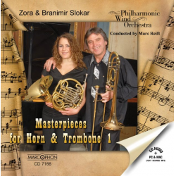 CD "Masterpieces for Horn and Trombone 1" -Philharmonic Wind Orchestra / Arr.Marc Reift