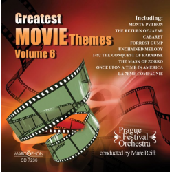 CD "Greatest Movie Themes Volume 6" -Prague Festival Orchestra / Arr.Marc Reift