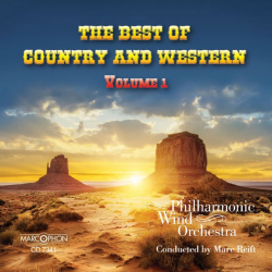 CD "The Best Of Country & Western Volume 1" -Philharmonic Wind Orchestra / Arr.Marc Reift