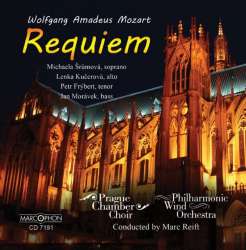 CD "Requiem (W.A. Mozart)" -Prague Chamber Choir & Philharmonic Wind Orchestra / Arr.Marc Reift
