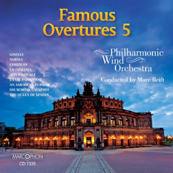 CD "Famous Overtures 5" -Philharmonic Wind Orchestra / Arr.Marc Reift