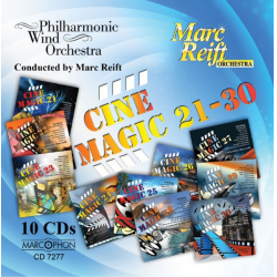 CD "Cinemagic 21-30 (10 CDs)" -Philharmonic Wind Orchestra / Arr.Marc Reift
