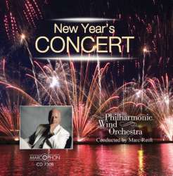 CD "New Year's Concert" -Philharmonic Wind Orchestra / Arr.Marc Reift