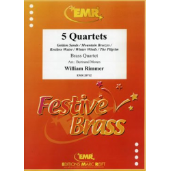 5 Quartets -William Rimmer / Arr.Bertrand Moren