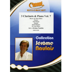 3 Clarinets & Piano Vol. 7 -Jérôme Naulais