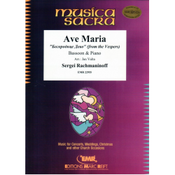 Ave Maria -Sergei Rachmaninov (Rachmaninoff) / Arr.Jan Valta