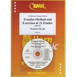 Treatise-Method and Exercises & 21 Etudes -Francis Orval