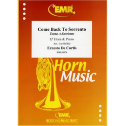 Come Back To Sorrento -Ernesto de Curtis / Arr.Joe Bellini