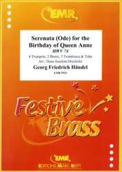 Serenata (Ode) for the Birthday of Queen Anne -Georg Friedrich Händel (George Frederic Handel) / Arr.Hans-Joachim Drechsler