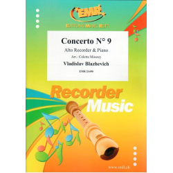 Concerto No. 9 -Vladislav Blazhevich / Arr.Colette Mourey