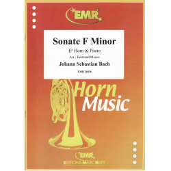 Sonate F Minor -Johann Sebastian Bach / Arr.Bertrand Moren
