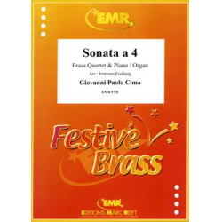 Sonata a 4 -Giovanni Paolo Cima / Arr.Irmtraut Freiberg