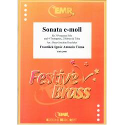 Sonata e-moll -Frantisek Ignac Antonin Tuma / Arr.Hans-Joachim Drechsler