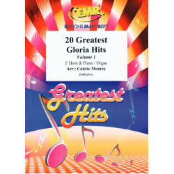 20 Greatest Gloria Hits Vol. 1 -Colette Mourey / Arr.Colette Mourey