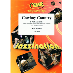 Cowboy Country -Joe Bellini / Arr.Jérôme Naulais