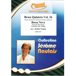 Brass Quintets Vol. 36: Bossa Nova -Jérôme Naulais