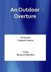 An Outdoor Overture - Score & Parts -Aaron Copland