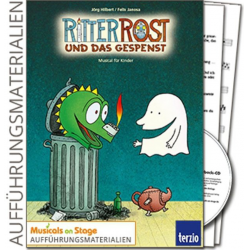Ritter Rost und das Gespenst - Blasorchesterfassung - Partitur A4 -Felix Janosa / Arr.Christoph Günzel