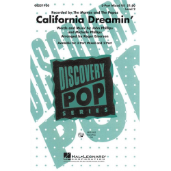 California Dreamin' - 3-Part Mixed -Roger Emerson