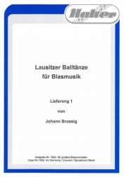 Lausitzer Balltänze Lieferung 01 - 17 1. Tenorhorn Bb -Johann Brussig