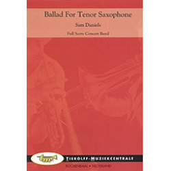 Ballad for Tenor Saxophone -Sam Daniels