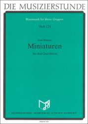 Miniaturen für drei Querflöten -Josef Bönisch