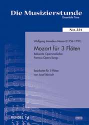 Mozart für 3 Flöten -Wolfgang Amadeus Mozart / Arr.Josef Bönisch